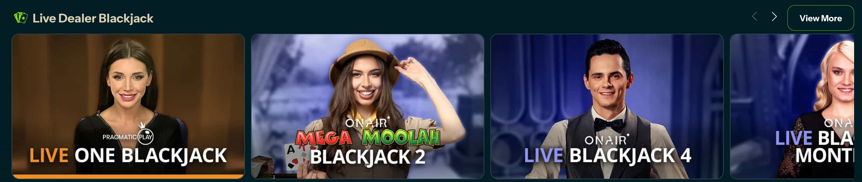 Catégories de jeux de casino en ligne : machines à sous, blackjack, roulette et tables en direct